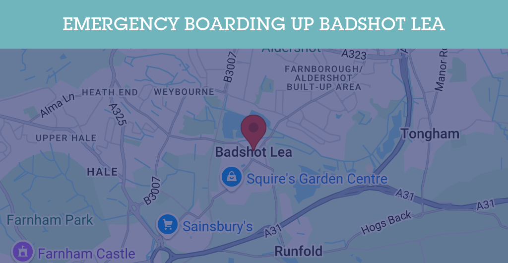 Emergency Boarding Up Services in Badshot Lea - Guildford