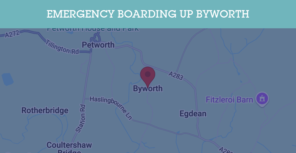 Emergency Boarding Up Services in Byworth - Guildford