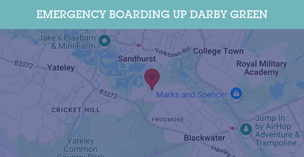 Emergency Boarding Up Services in Darby Green - Guildford