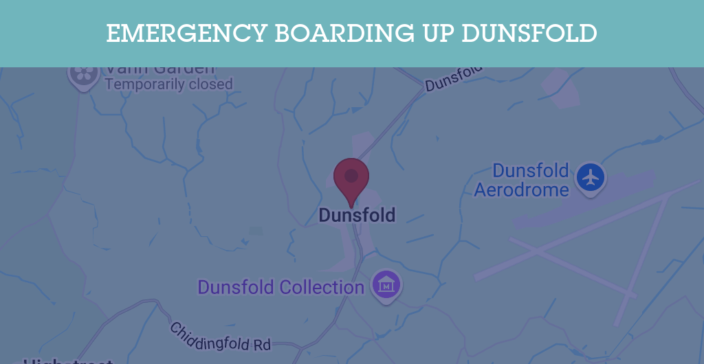 Emergency Boarding Up Services in Dunsfold - Guildford
