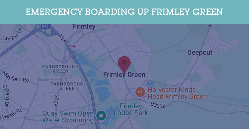Emergency Boarding Up Services in Frimley Green - Guildford