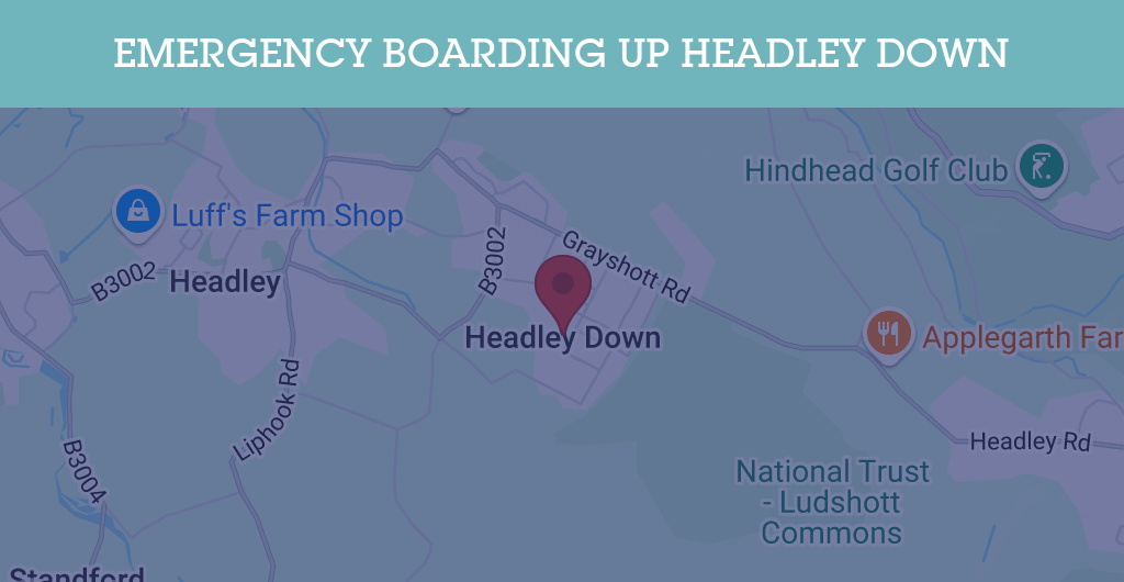 Emergency Boarding Up Services in Headley Down - Guildford
