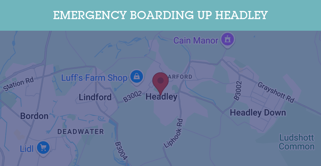 Emergency Boarding Up Services in Headley - Guildford