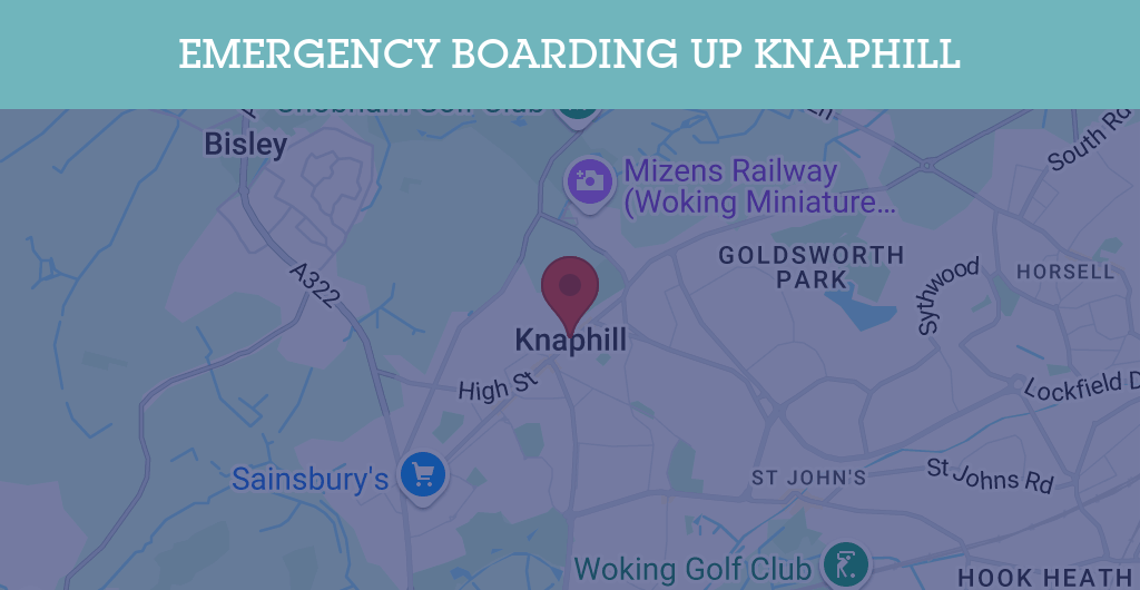 Emergency Boarding Up Services in Knaphill - Guildford