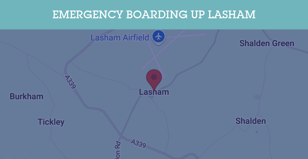 Emergency Boarding Up Services in Lasham - Guildford