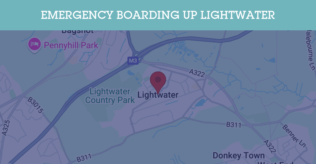 Emergency Boarding Up Services in Lightwater - Guildford