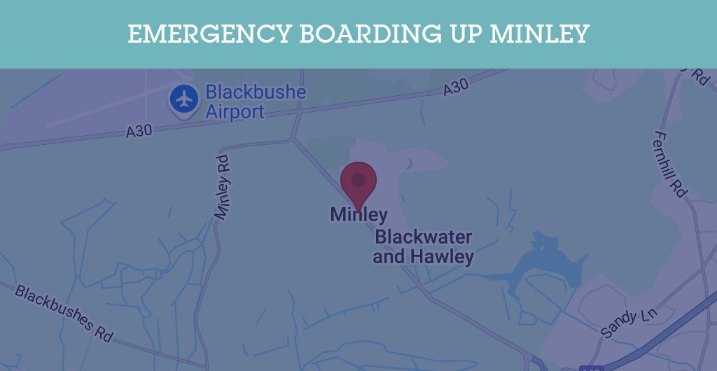 Emergency Boarding Up Services in Minley - Guildford