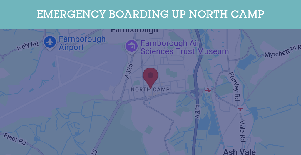 Emergency Boarding Up Services in North Camp - Guildford