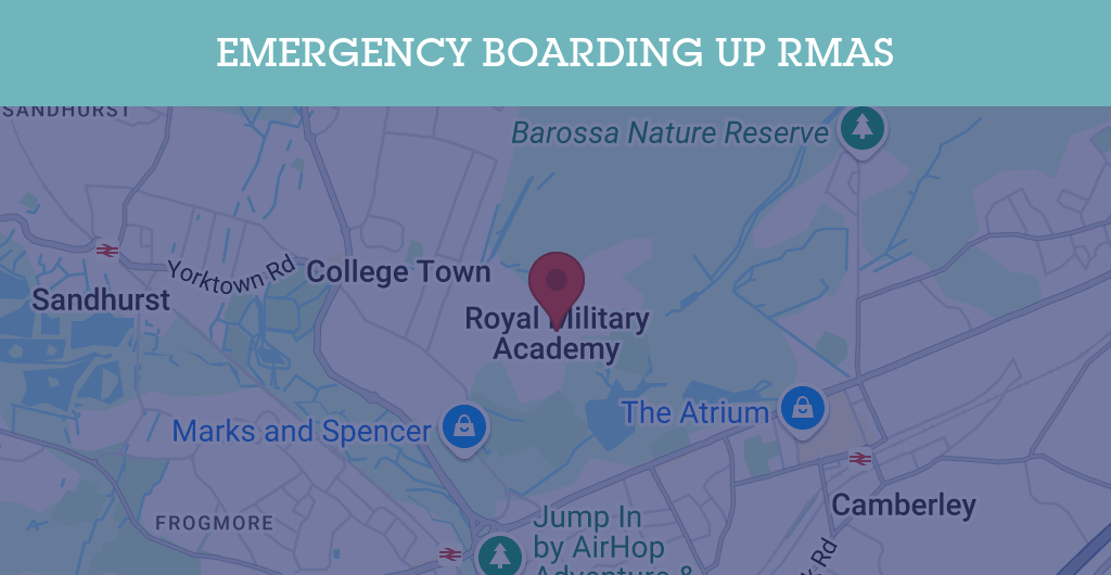 Emergency Boarding Up Services in RMAS - Guildford