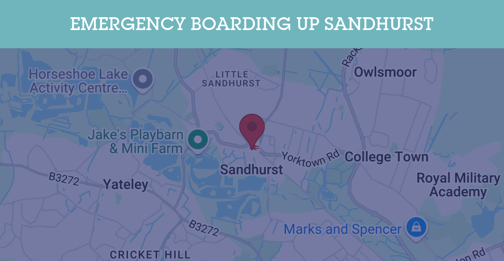 Emergency Boarding Up Services in Sandhurst - Guildford