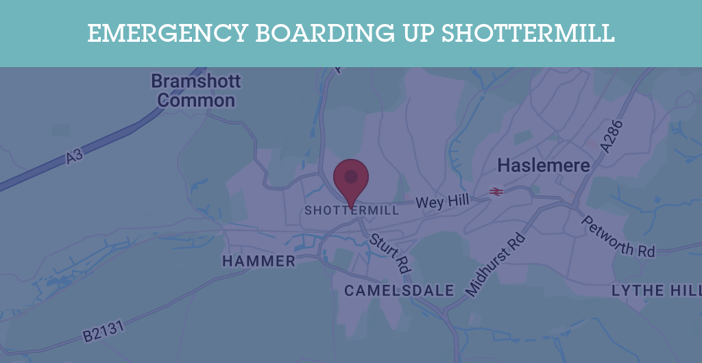 Emergency Boarding Up Services in Shottermill - Guildford