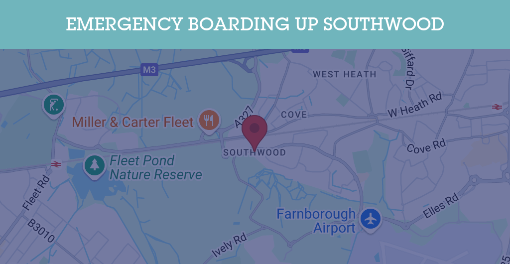 Emergency Boarding Up Services in Southwood - Guildford